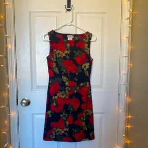 90’s Floral Mini Dress